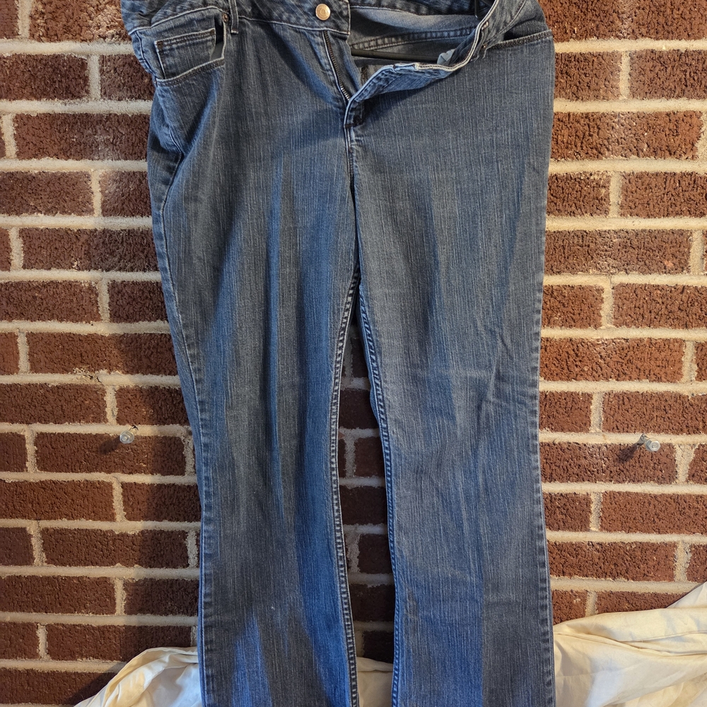 Simply Vera Vera Wang Women's Blue Boot Cut Jeans